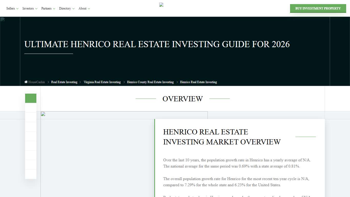 Real Estate Investing in Henrico VA [2026 Analysis] HouseCashin